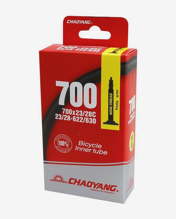 Câmara Chaoyang 700 x 23 - 28c Válvula presta 48 mm