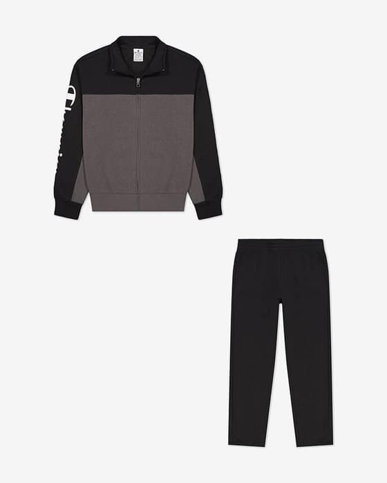 Chándal Champion Legacy gris negro mujer
