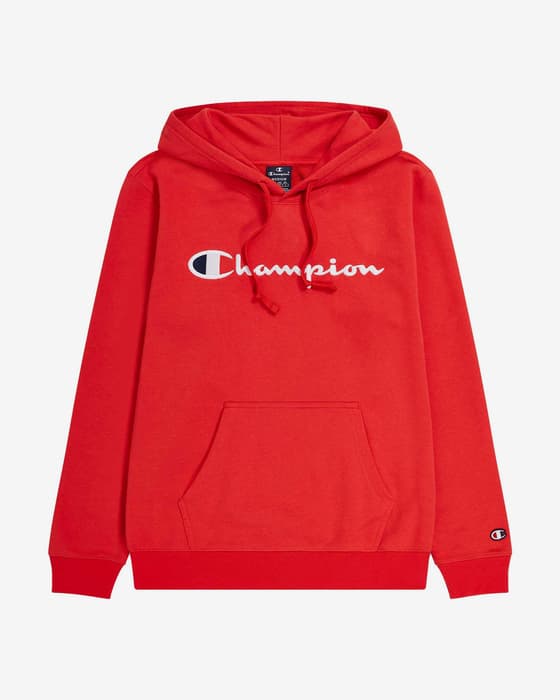 Sudadera con capucha Champion Legacy Icons Big Logo rojo