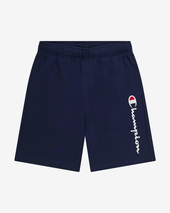 Pantalón corto Champion Legacy Authentic Big Logo azul marino
