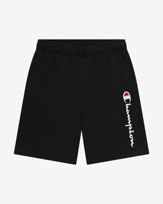Pantalón corto Champion Legacy Authentic Big Logo negro