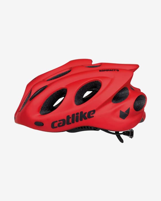 Casco Catlike Kompact'o rojo mate negro