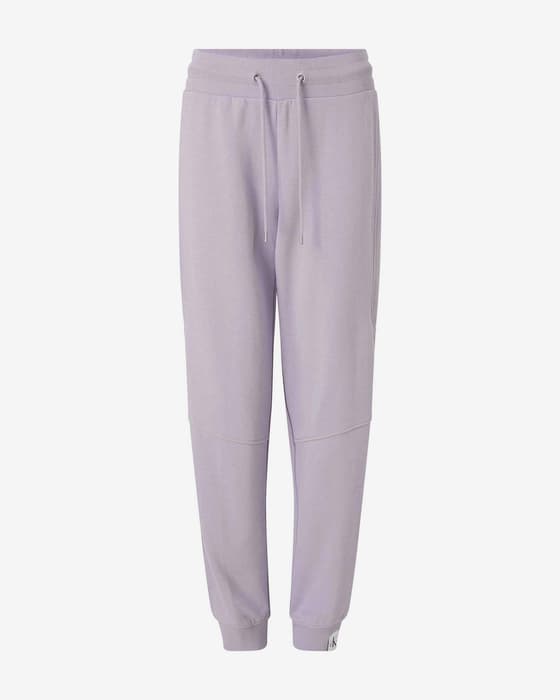 Pantalón largo Calvin Klein Jeans Tab lila mujer