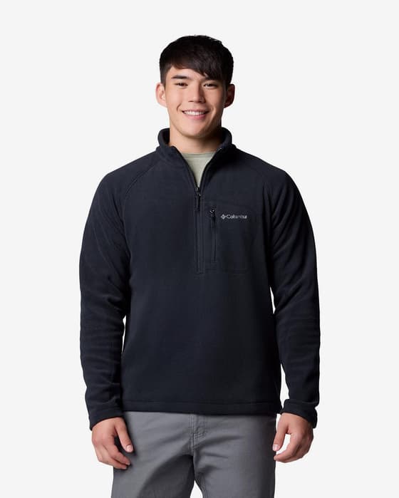 Forro polar Columbia Fast Trek III Half Zip gris oscuro negruzco