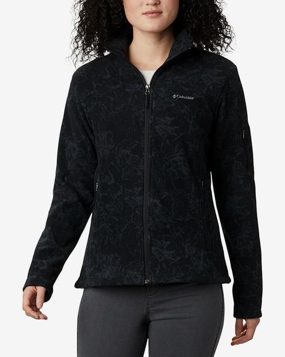 Chaqueta Columbia Fast Trek Printed negro azulado mujer