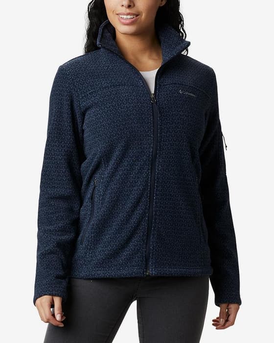 Giacca Columbia Fast Trek Printed blu scuro donna