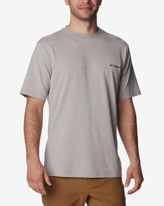 T-shirt Columbia CSC Basic Logo manche courte gris clair
