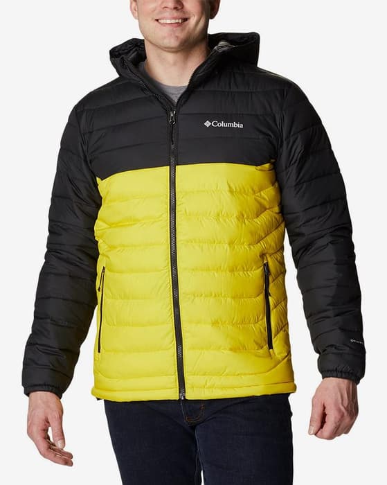 Chaqueta Columbia Powder Lite amarillo limón