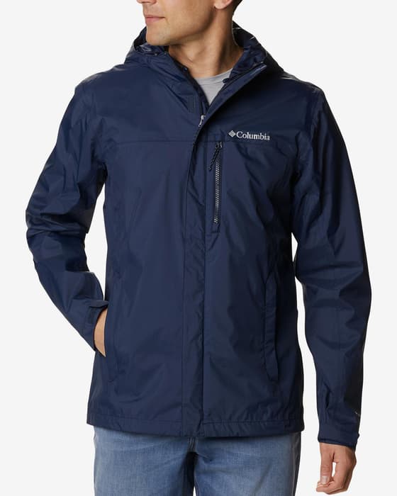 Chaqueta fina Columbia Pouring Adventure II azul oscuro