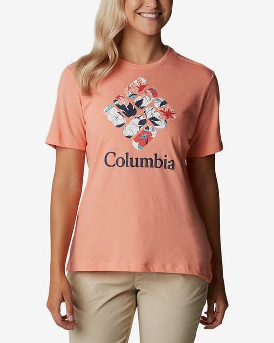 T-shirt Columbia Bluebird Day manche courte rose femme
