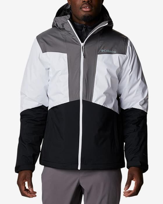 Veste Columbia Wallowa Park Interchange gris blanc noir