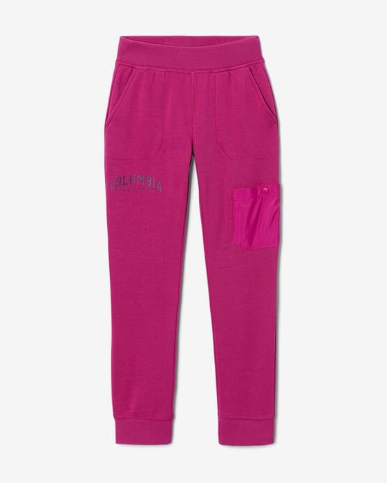 Pantalón largo Columbia Trek fucsia infantil