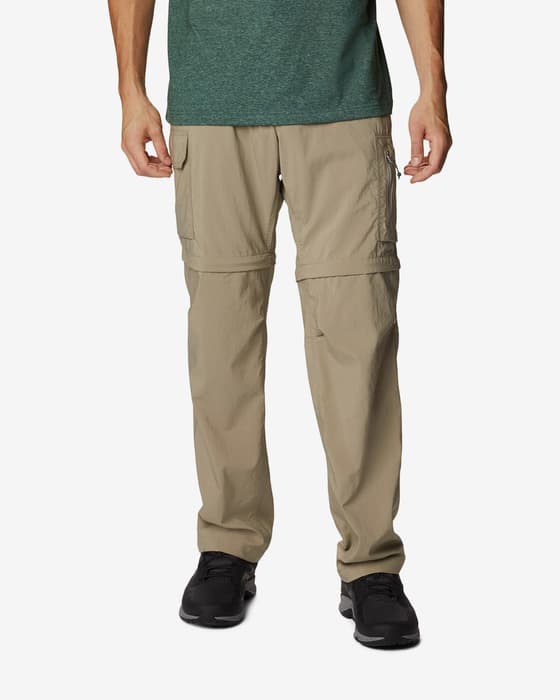 Pantalón convertible Columbia Silver Ridge Utility Short marrón claro