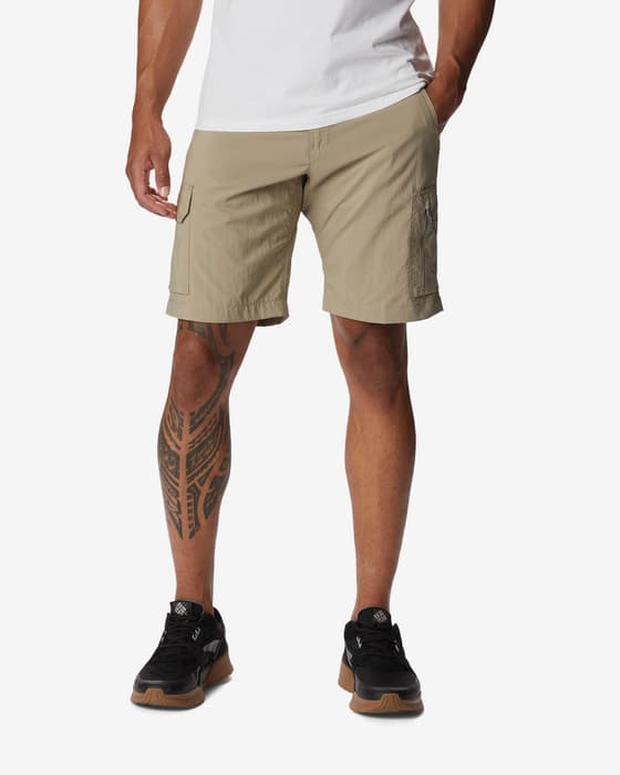 Calções Columbia Silver Ridge Utility Cargo Regular castanho claro
