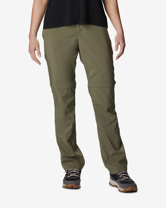 Pantalón convertible Columbia Silver Ridge Utility Regular verde bosque mujer