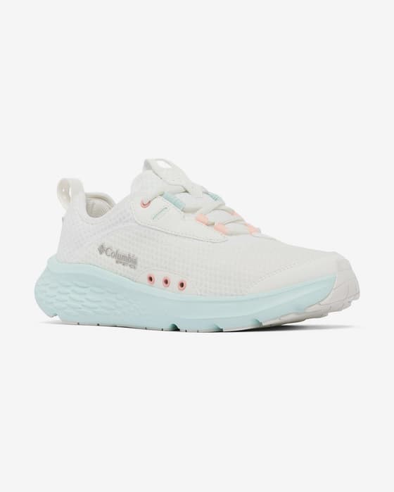 Zapatillas Columbia Castback PFG blanco azul claro mujer