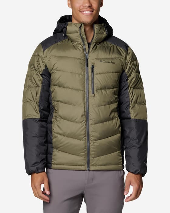 Giacca con cappuccio Columbia Labyrinth Loop II verde oliva