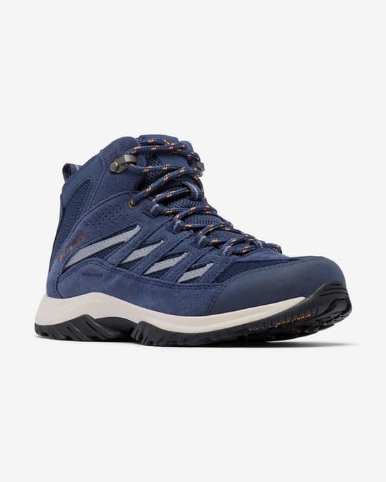 Botas Columbia Crestwood Mid Waterproof azul oscuro mujer