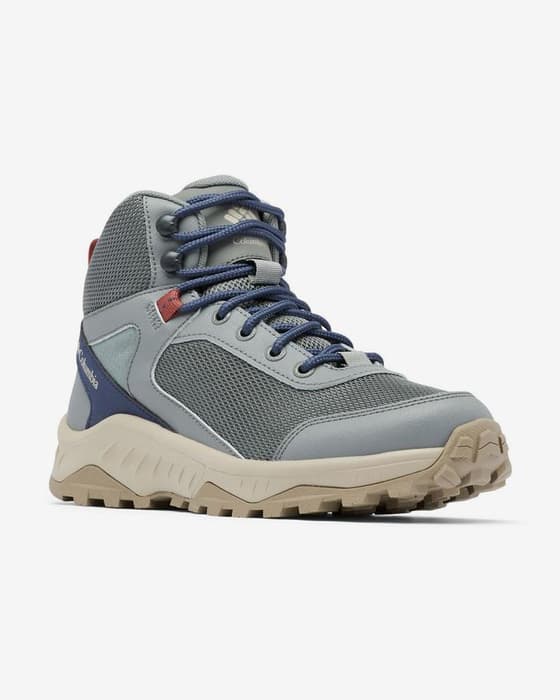 Botas Columbia Trailstorm Ascend Mid Waterproof azul grisáceo mujer