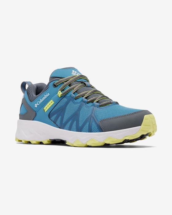 Zapatillas Columbia Peakfreak II Outdry azul amarillo neón