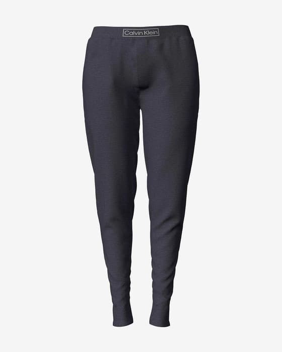 Pantalon Calvin Klein Home Mid Logo gris foncé