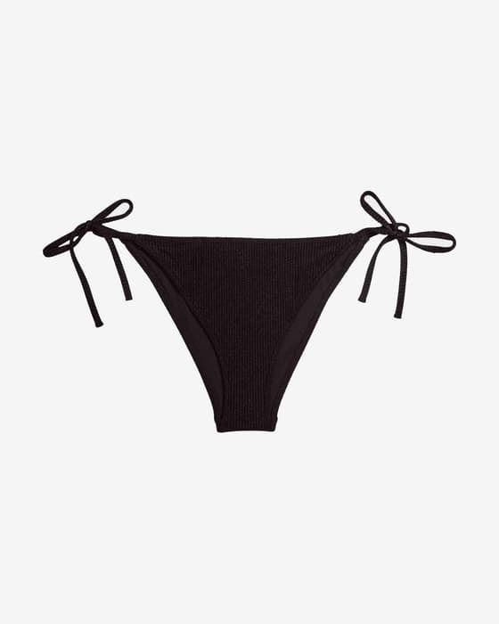 Cueca biquíni Calvin Klein String Side Tie Intense Power preto mulher