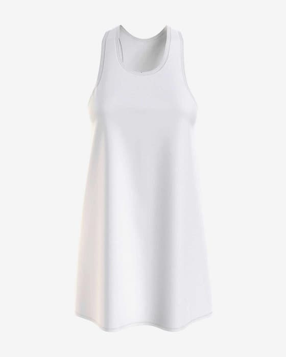 Vestido Calvin Klein Back Logo tirantes blanco mujer