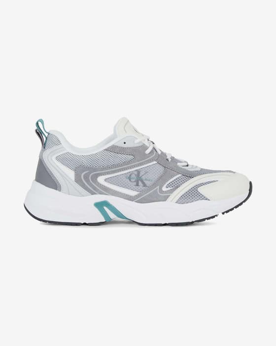 Zapatillas Calvin Klein Jeans Retro Tennis blanco gris
