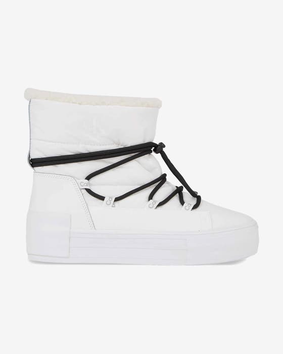 Chaussures Calvin Klein Jeans Bold Vulcanic blanc femme