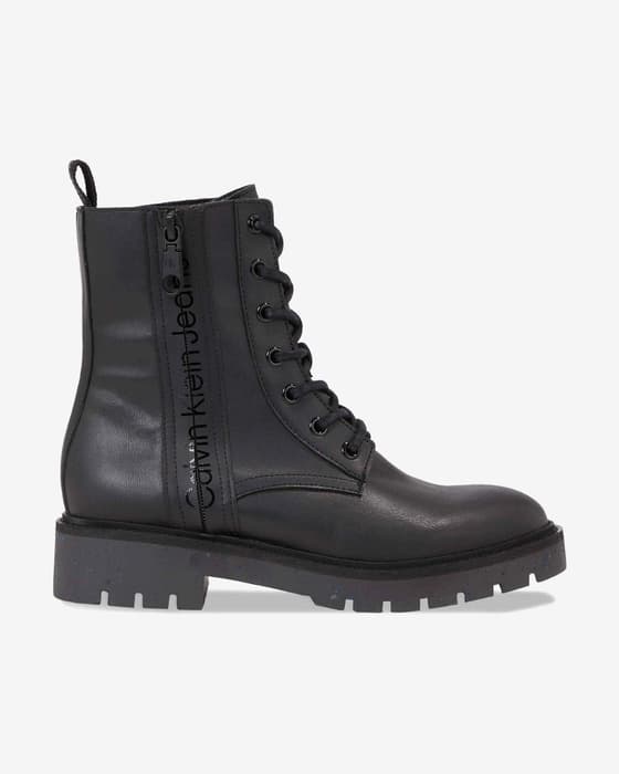 Chaussures Calvin Klein Jeans Combat noir femme