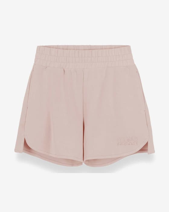 Pantalón corto Colmar Interlock rosa claro mujer