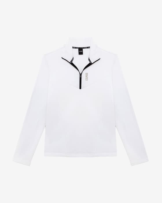 Camiseta interior Colmar Mountain manga larga blanco puro mujer