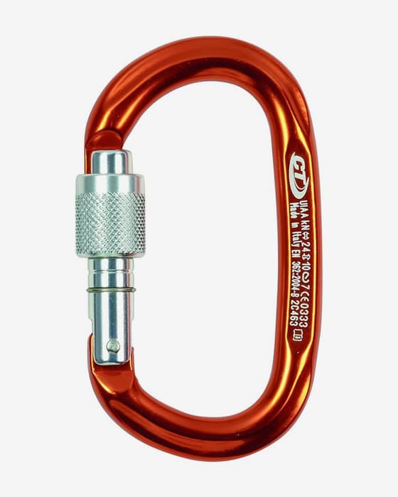 Mosquetón Climbing Technology Pillar SG naranja