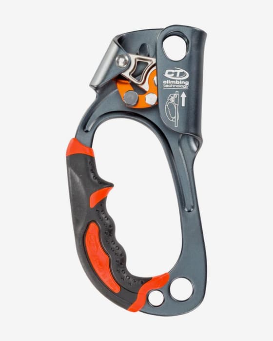 Bloqueador Climbing Technology Quick UP Plus izquierdo gris oscuro