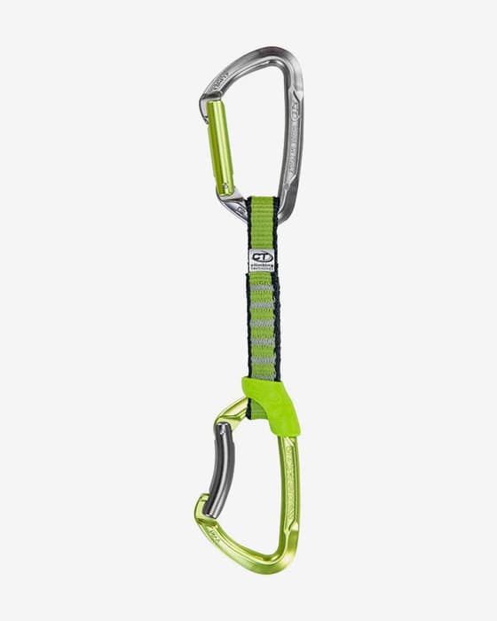 Cinta exprés Climbing Technology Set NY 12 cm verde gris oscuro