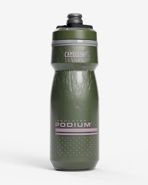 Bidón Camelbak Podium Chill 620 ml verde oscuro