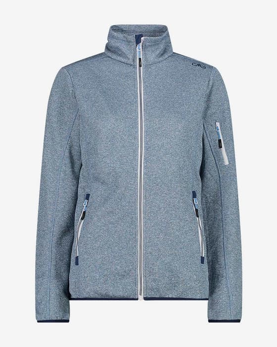 Forro polar CMP Knit-Tech azul grisáceo mujer