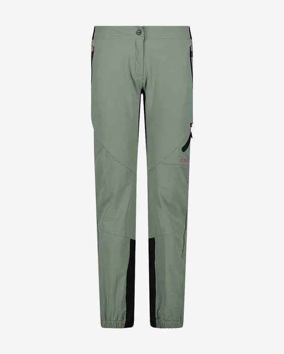 Pantalón largo CMP Ripstop verde grisáceo mujer
