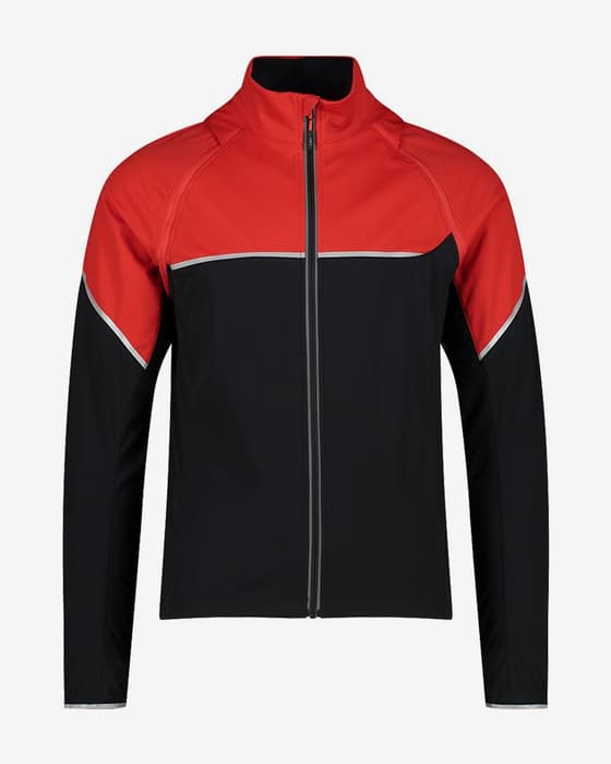 Chaqueta CMP Detachable Sleeves rojo negro