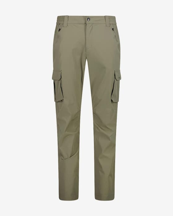 CMP Long Cargo Trousers green beige