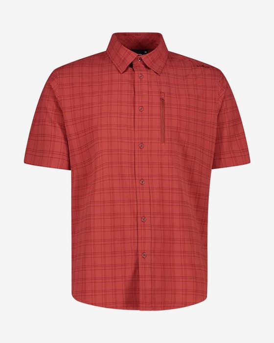 Camisa CMP Dry-Function manga corta rojo