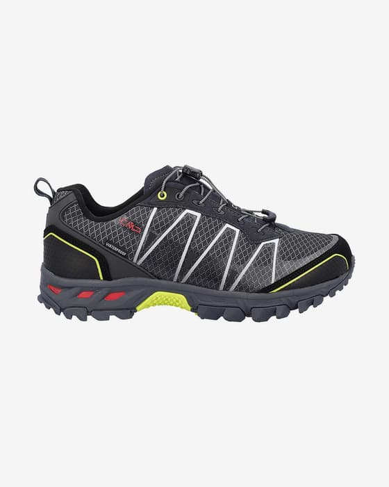 Zapatillas CMP Waterproof gris oscuro amarillo neón