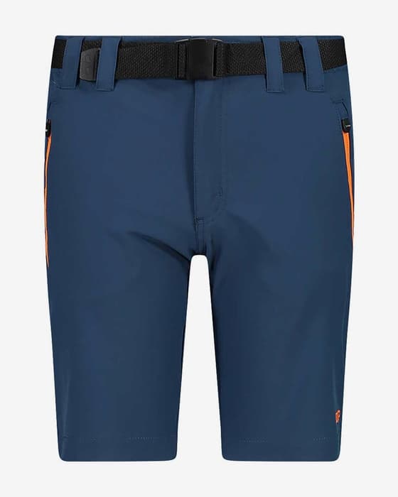 Pantalón corto CMP Stretch azul naranja infantil