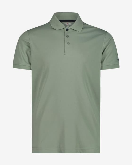Polo CMP Piquet de manga corta verde oliva
