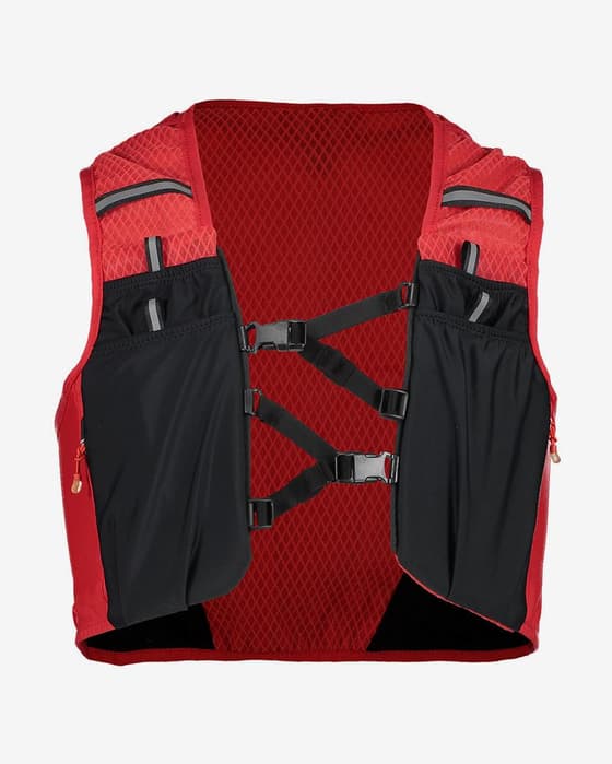 Chaleco hidratación CMP Santa Fe rojo negro