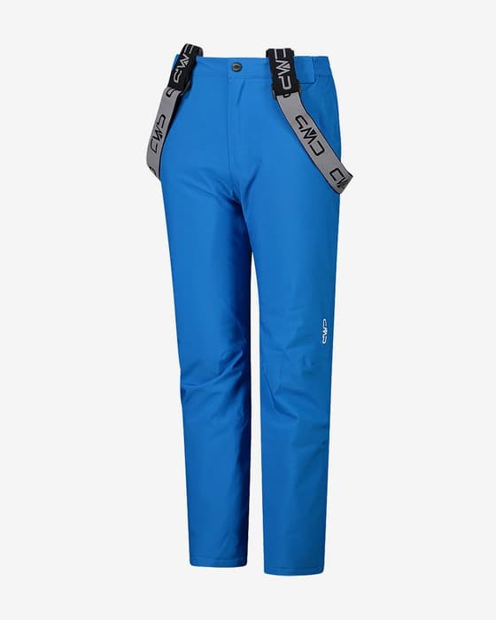 Pantalón largo CMP Salopette Twill Ski azul niño