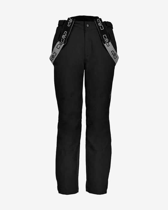 Pantalón largo CMP Stretch Ski negro mate