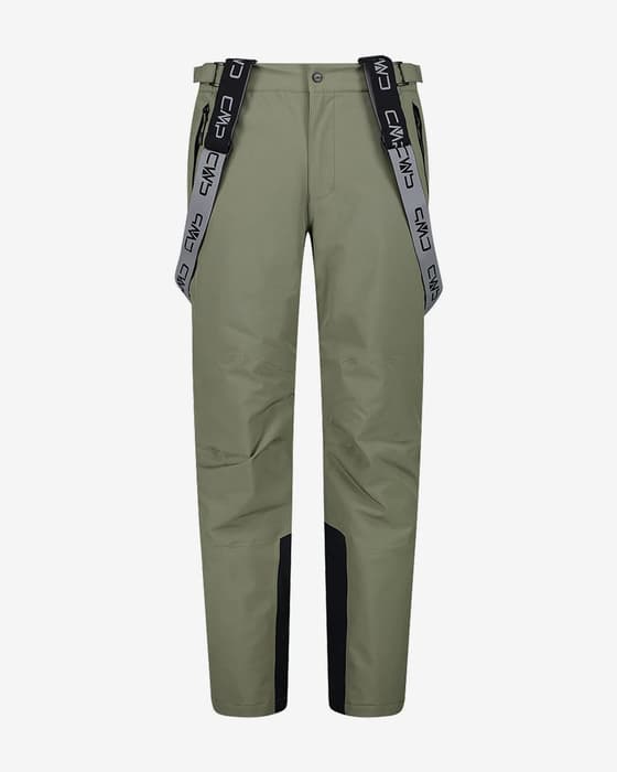 Pantalón largo CMP Stretch Ski verde kaki