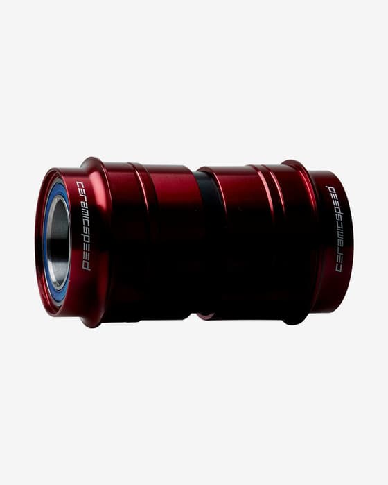 Eixo pedaleiro CeramicSpeed PF30 para SRAM GXP Road vermelho