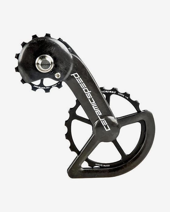Recambio de caja de cambio OSPW CeramicSpeed Shimano DA9100-ULT8000 Road negro